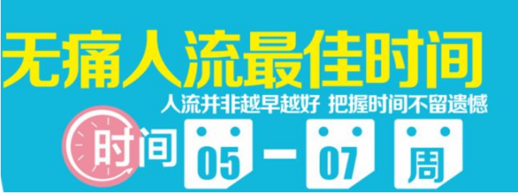 天津津南宁城县意外怀孕了什么时候做人流好?　